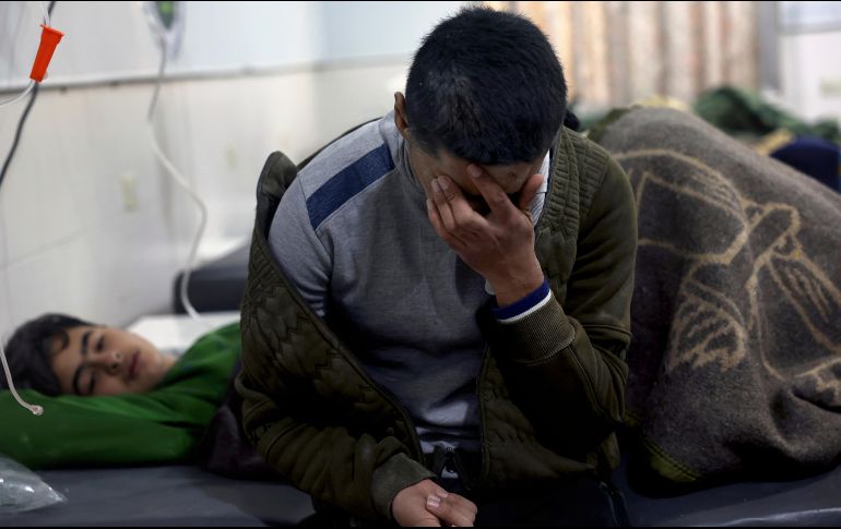 Los hospitales y las clínicas se inundaron de heridos en medio del caos y la incertidumbre. AP/G. Alsayed