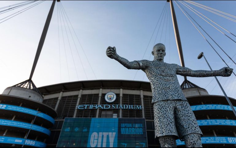 El Manchester City, club histórico de Inglaterra, fue comprado en 2008 por el fondo de inversión de Abu Dabi, lo que supuso un espaldarazo económico espectacular para el proyecto. EFE / A. Vaughan