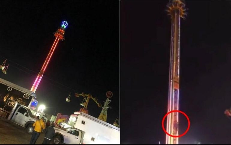 Afectados lamentaron la falta de seguridad en este tipo de aparatos que pusieron en riesgo la integridad de las personas. ESPECIAL/CAPTURA DE VIDEO