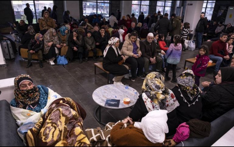 Los damnificados fueron llevados a albergues. SUN