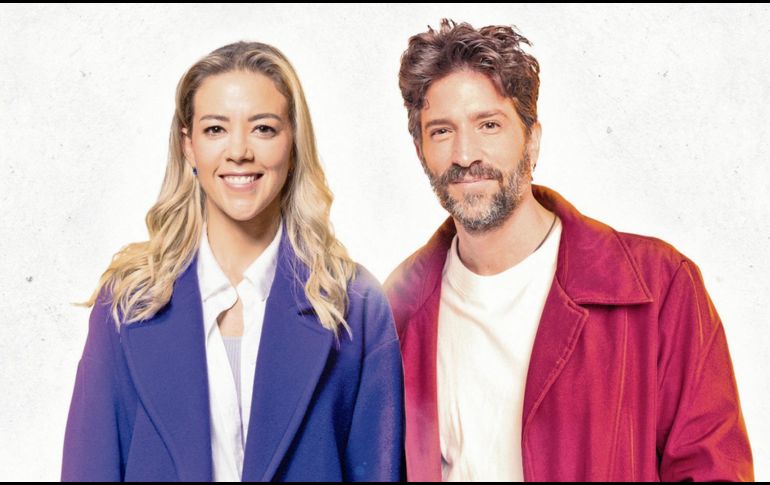 Fernanda Castillo y David Chocarro, protagonistas de “Siete veces adiós”. CORTESÍA