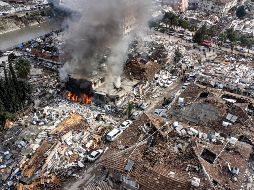 Hasta el momento, se han contabilizado 435 réplicas de menor intensidad en las zonas afectadas. EFE/E. Sahin