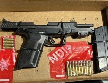 El arma se denomina en Latinoamérica “matapolicías” porque puede perforar algunos tipos de chalecos antibalas. ESPECIAL/Policía de Guadalajara