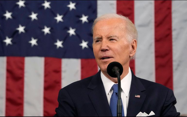 Biden ha estado bajo enorme presión para frenar la llegada de fentanilo a Estados Unidos desde México y China. AP / J. Martin