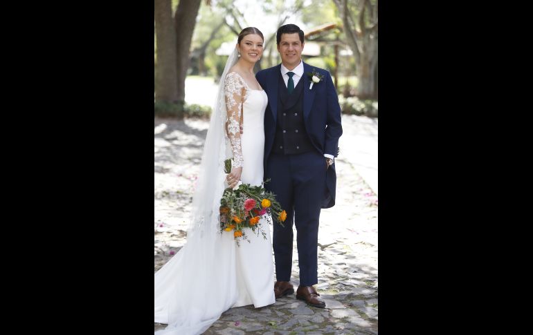 Tatiana Acosta Cham y Omar Ortiz Soto. GENTE BIEN JALISCO/Claudio Jimeno