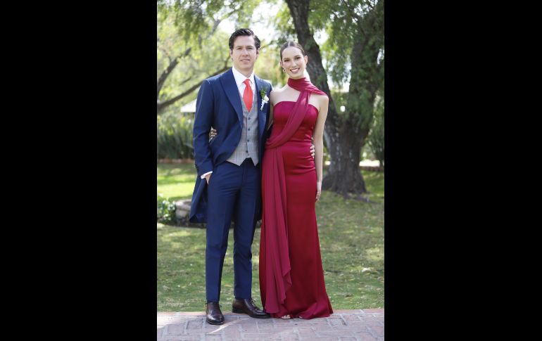 Andrés Ortiz y Ale Castañeda. GENTE BIEN JALISCO/Claudio Jimeno