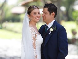 Tatiana Acosta Cham y Omar Ortiz Soto. GENTE BIEN JALISCO/Claudio Jimeno