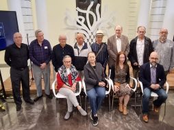 Así, en la cita con medios, intervino Francisco García Martínez, Coordinador de gestión y administración en la Coordinación General de Extensión y Difusión Cultural de la UdeG, a cargo de Igor Lozada, también presente; ambos acompañados por uno de los docentes celebrados, el historiador José María Muriá. EL INFORMADOR / R. Solis