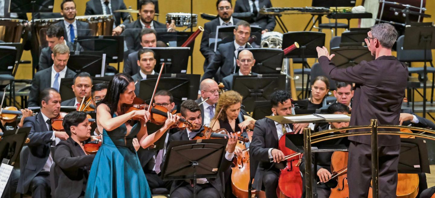 La disminución de los contagios de COVID-19 en el Estado permitió el regreso de los conciertos de la Orquesta Filarmónica de Jalisco. ESPECIAL