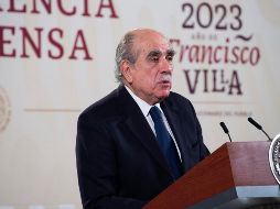 Pablo Gómez, titular de la UIF, señaló que García Luna no tenía recursos en el sistema financiero mexicano, sino que usó a este para sacar los que cobraran en los contratos que promovían en las dependencias públicas. SUN / D. S. Sánchez