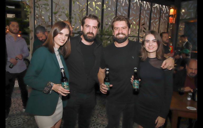 Ana Laura, Jorge Ignacio, Raúl y Adriana Olivo. GENTE BIEN JALISCO/Tony Martínez
