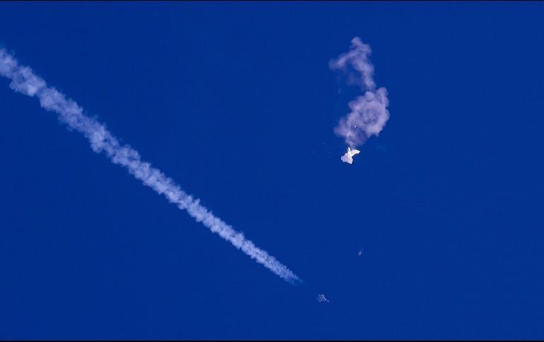 Aseguran que el globo chino derribado era 