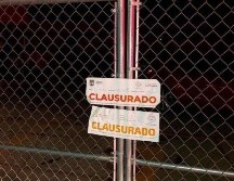 Los inspectores de la Proepa realizaron la clausura total temporal con la imposición de sello y colocación de cinta delimitadora en uno de los accesos al sitio. EL INFORMADOR/ARCHIVO