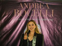 Ross hizo hincapié en la “gran oportunidad” que significa haber sido invitada a tomar parte en las cuatro fechas que Bocelli tendrá en nuestro país. EL INFORMADOR / A. Navarro