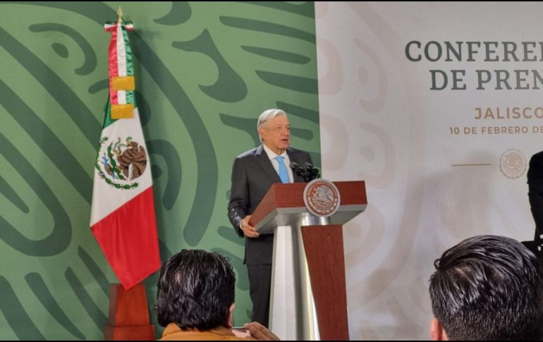 López Obrador no precisó el avance de los recursos federales destinados al plan de abasto de agua. EL INFORMADOR/R. Rivas