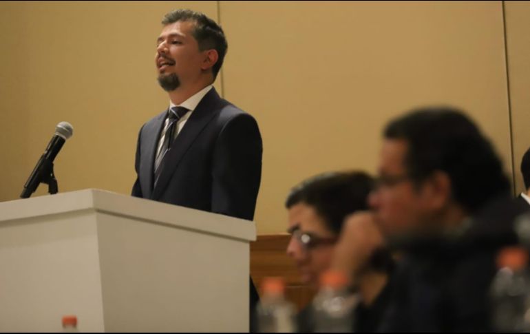 Édgar Daniel Castillo subrayó la necesidad de estrechar vínculos entre los sectores público y privado, a fin de hacer efectiva una acción en conjunto. EL INFORMADOR/C. Zepeda