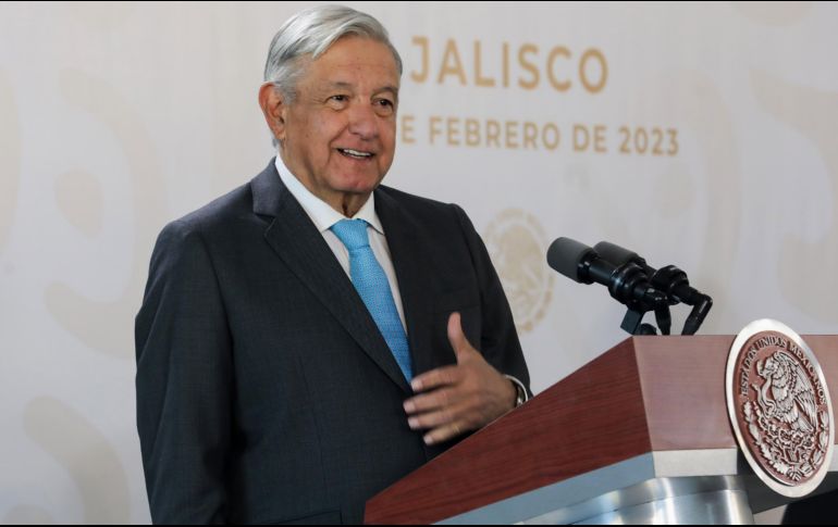 López Obrador afirmó este viernes que la Fuerza Aérea Mexicana goza de organización, disciplina y profesionalismo. EFE/Presidencia De México