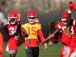 Patrick Mahomes se encuentra bien de su esguince de tobillo. AP/R. Franklin