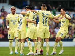 América mostró contundencia contra el Necaxa. EFE/José Méndez