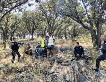 Tres personas se perdieron en La Primavera, en el área del Río Caliente, donde posteriormente fueron rescatadas. ESPECIAL