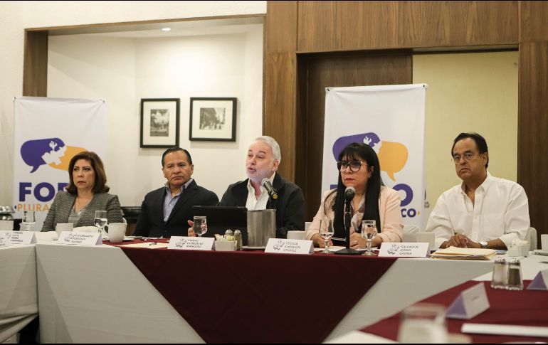 El Foro Plural Jalisco se presentó como un espacio para reflexionar y debatir los problemas del Estado y del país. EL INFORMADOR/C. Zepeda