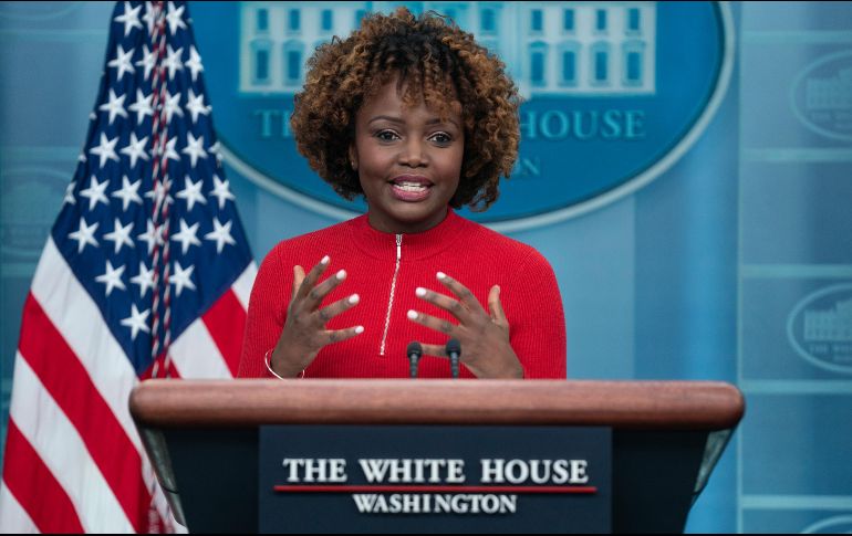 Los dichos de Karine Jean-Pierre llegan después de que el domingo, el jefe del Comando de Defensa Aeroespacial de Norteamérica, dijera que no había descartado 