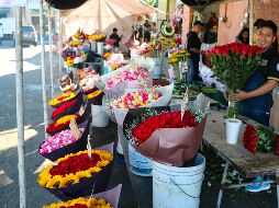 Los precios de las flores se dispararon para este Día de San Valentín. EL INFORMADOR/ ARTURO NAVARRO