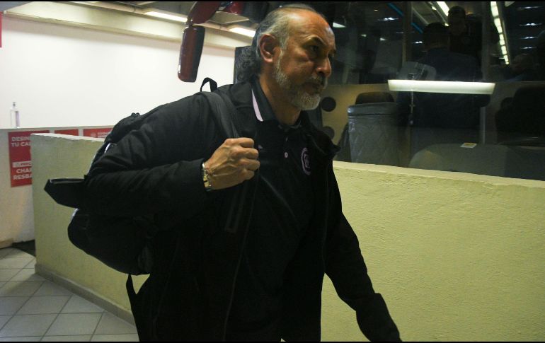 Raúl Gutiérrez no pudo sacar al Cruz Azul del bache en el que se encuentra. IMAGO7/Archivo