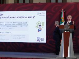 López-Gatell explicó que la sexta ola fue menor a las anteriores y la variante ómicron es menos virulenta. SUN/D. Sánchez