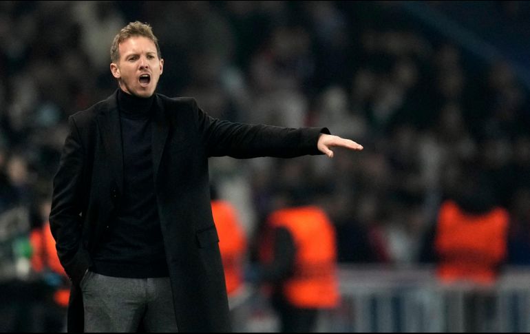 Julian Nagelsmann sabe del calibre de su rival, pero quedó contento con su equipo. AP/C. Ena