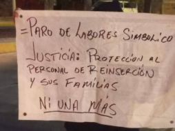 La SSE describió que ningún policía en activo participó en la manifestación. ESPECIAL