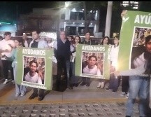 La manifestación se desarrolló de forma pacífica de las 20:00 a las 22:00 horas. ESPECIAL