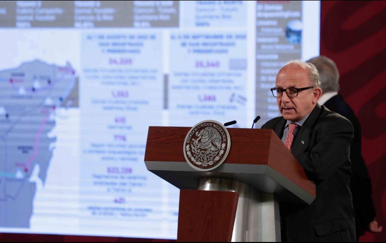 Diego Prieto Hernández señaló que en el tramo 6 y 7 se están recuperando monumentos arqueológicos a través de la excavación. SUN/ARCHIVO