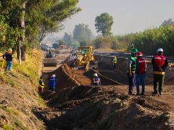 En los 10.5 kilómetros intervenidos, se han retirado 70 mil metros cúbicos de tierra, detallan. EL INFORMADOR/A. Navarro