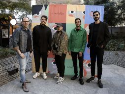 Fer Quirarte, Claudio Limón, Ricardo Luévanos, Alex Siordia y Juan Carlos López. GENTE BIEN JALISCO/Claudio Jimeno