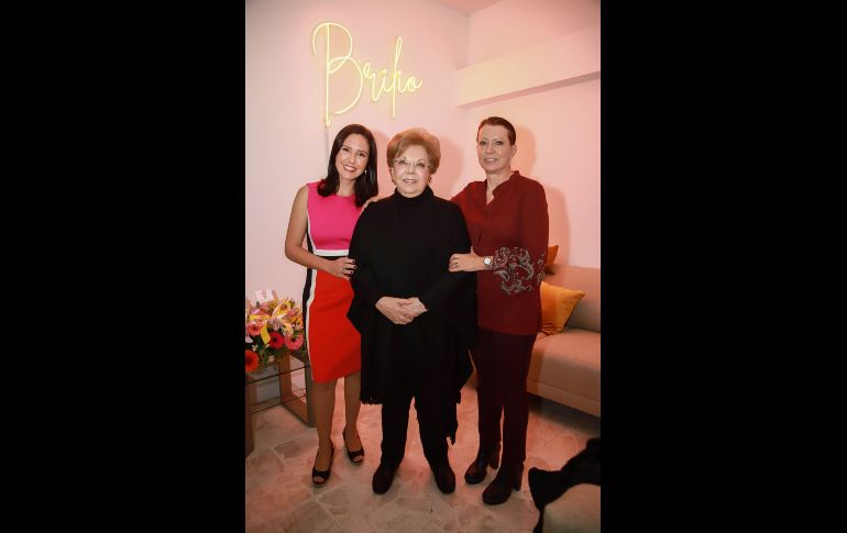 Rosca Becerra, Rosa María Ordaz y Rosa María Lázaro. GENTE BIEN JALISCO/Tony Martínez