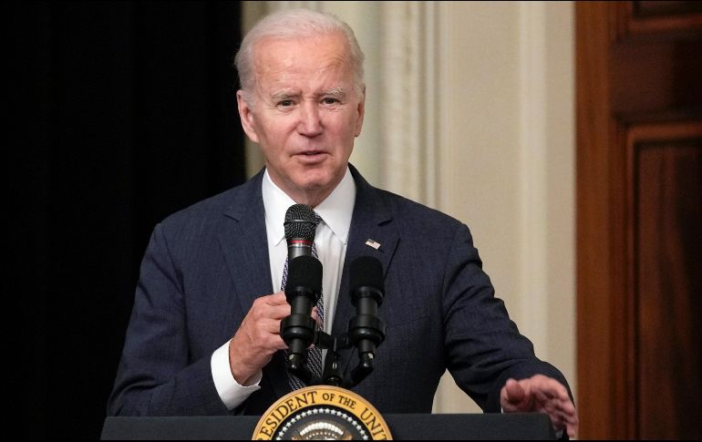 Los resultados del examen médico de Biden llegan cuando crecen los rumores sobre la posibilidad de que anuncie pronto su campaña para la reelección en 2024, algo que ya lleva meses diciendo que hará. AP / S. Walsh