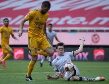 André-Pierre Gignac no podrá disputar el partido del próximo sábado por lesión. IMAGO/Archivo