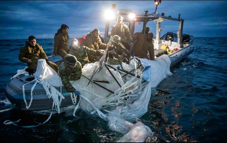 Las operaciones de recuperación finalizaron el jueves y todas las piezas van en camino del laboratorio del FBI en Virginia para un análisis más profundo. AP/U.S. Navy