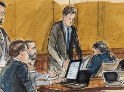 García Luna, de 54 años, se enfrenta a cuatro acusaciones de narcotráfico en Estados Unidos. AP