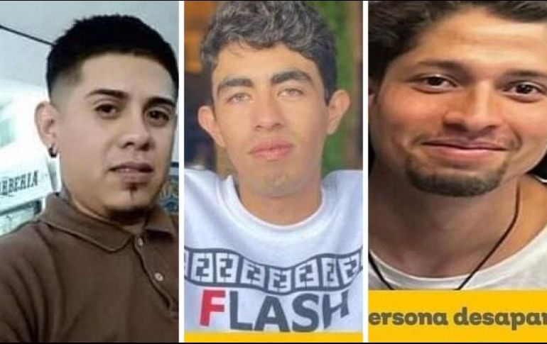Los tres jóvenes fueron vistos por última vez el 9 de febrero. ESPECIAL