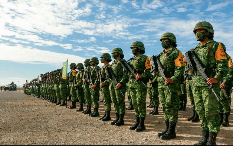 Las Fuerzas Armadas tienen la misión de proteger a la nación y todos sus intereses. ESPECIAL