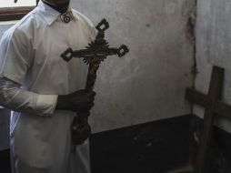 El hermano de Francisco Barajah dijo que éste sufría de presión arterial baja después de la falta de alimento. AFP / ARCHIVO