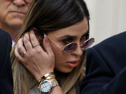 Emma Coronel, que cumple una condena por su participación en el negocio de narcotráfico de su marido el 