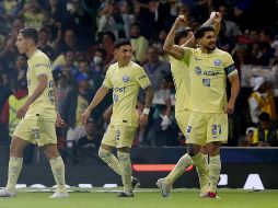 Leonardo Suárez y Diego Valdés anotaron para el conjunto de Coapa. EFE/Mario Guzmán