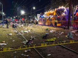 El tiroteo ocurrió durante el desfile de Krewe of Bacchus. AP/D. Grunfeld