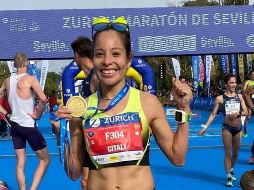 Desde hace algunos años, Citlalli Moscote ha mostrado ser una de las principales apuestas del atletismo mexicano. TWITTER / @ComudeZapopan