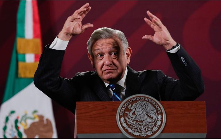 Además López Obrador también señala que la marcha tiene que ver con defender los propios privilegios de la ''oligarquía'' y que está lejos de ser una manifestación ciudadana. SUN / ARCHIVO