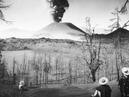 El volcán Paricutín presentó actividad volcánica a lo largo de casi una década. ESPECIAL/ UNAM