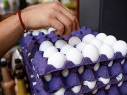 El kilo de huevo se vende hasta en 70 pesos el kilo en Guadalajara. ARCHIVO